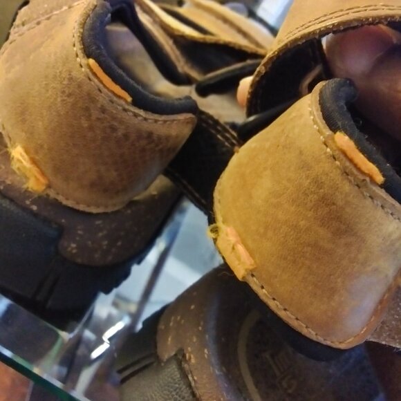 Men\'s Timberland leather sandals sz 10M